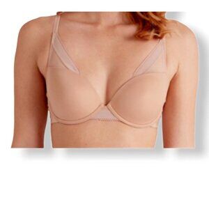 Pretty Polly Women's Naturals High Apex Moulded Underwire Bra- Beautiful everyda